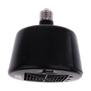 Reptile Infrared Heat Emitter Basking Light Brooder Lamp, Blow out Hot Air