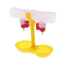Pack of 10, Bird Coop Double Cups Automatic Poultry Water Drinking Chicken Fowl Drinker New