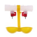 Pack of 10, Bird Coop Double Cups Automatic Poultry Water Drinking Chicken Fowl Drinker New