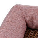 Pet Cooling Mat Bed for Puppy Dog Cat Summer Breathable Vine Mats Lounge Pad