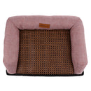 Pet Cooling Mat Bed for Puppy Dog Cat Summer Breathable Vine Mats Lounge Pad