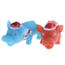 2pcs Pet Squeaky Toy Puppy Figure Toy Chew Bite Sound Play Toy for Cats and Dogs