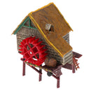 Aquarium Waterwheel Hut Fish Tank Oxygen Increasing Hut