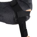 Dog Knee Joint Support Front Leg Compression Brace Protector Black - M