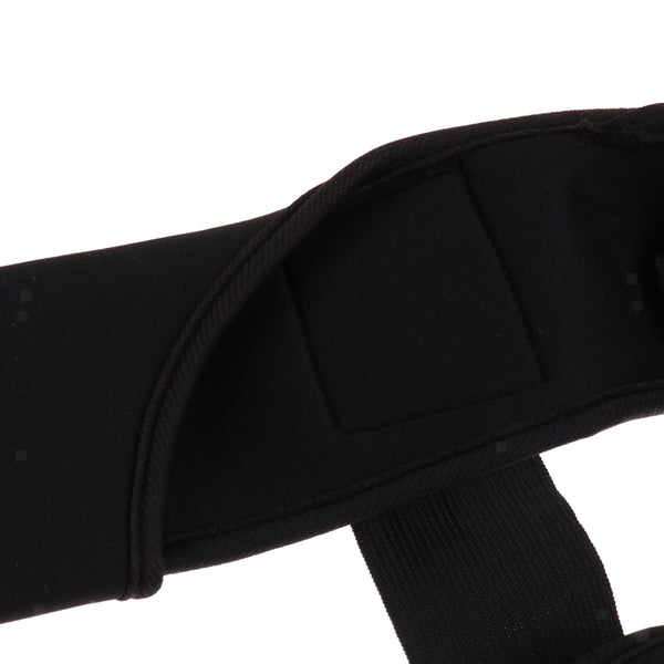 Dog Knee Joint Support Front Leg Compression Brace Protector Black - M