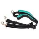2-head Nylon Pet Dog Walking Leash Lead Strap Traction Rope Firm Comfortable