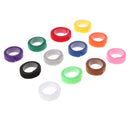 12Pcs Whelping Newborn Puppy ID Collar Band Pet Dog Kitten Reusable Collars