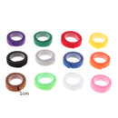 12Pcs Whelping Newborn Puppy ID Collar Band Pet Dog Kitten Reusable Collars