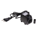EU Plug Ultra Silent Aquarium Pond Submersible Pump Powerhead Fountain 10W