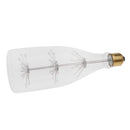 Vintage Light Bulb Tungsten Filament Amber Clear Glass 3Watts 220V E27 Base