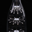 Vintage Light Bulb Tungsten Filament Amber Clear Glass 3Watts 220V E27 Base
