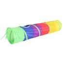 Collapsible Cat Play Tunnel Colorful Cat Outdoor Game Playing Toy 115 x 25cm