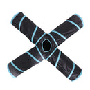Cat Tunnel, Upgraded Collapsible 4 Way Crinkle Cat Toy Tube with 2 Suspended Ball Toys for Puppy, Cats, Dogs, Rabbits, Indoor/Outdoor Use