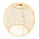 Goden Iron Round Lamp Shade Modern Craft Hanging Lamp Shade