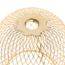 Goden Iron Round Lamp Shade Modern Craft Hanging Lamp Shade