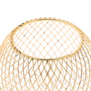 Goden Iron Round Lamp Shade Modern Craft Hanging Lamp Shade