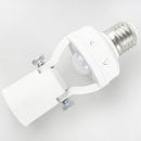 AC 110V-240V Infrared PIR Motion Sensor LED E27 Lamp Bulb Holder Switch Useful, for Indoor Aisle Garage