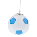 Creative Football Pendant Lamp ,Sports Theme, Glass Chandeliers Simple Modern Soccer Ceiling Lights, E27,for Bedroom Living Room Children's Room