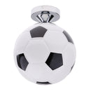 Kid' Bedroom Glass Football Flush Mount Ceiling Light Creative Soccer Children's Boys Room Ceiling Light Fixtures 220V ( No Bulb )