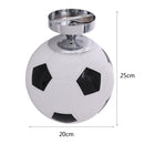 Kid' Bedroom Glass Football Flush Mount Ceiling Light Creative Soccer Children's Boys Room Ceiling Light Fixtures 220V ( No Bulb )