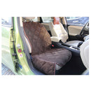 Single Pet Car Seat Cover Protector Waterproof Dog Pets Travel Mat Brown
