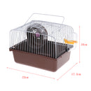 Portable Pet Hamster Cage Guinea Pig Gerbils Mice House Random Color