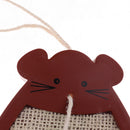 Lovely Cat Kitten Scratch Mat Pad Scratcher Board with Mouse Toy Two Bell Balls