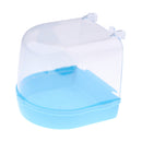 Outside Bird Parrot Bathtub With Universal Clips to Attach to Most Birdcages