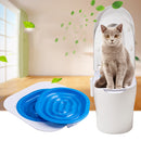 Cat Toilet Litter Trainer Cat Kitten Litter Pad Indoor Mat Urinal Tray