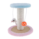Cute Cat Climber Shelf Scratching Post Tree Pole Scratcher Random Color
