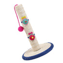Cat Kitten Scratch Board with Hanging Ball Toy Climbing Activity Stand