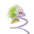 Pet Scratch Board Mouse Toy Cat Spiral Mouse Spring Toy Scratching Posts