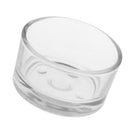 2 pcs Glass Reptile Feeding Dish Food Water Bowl for Small Pets Transparent