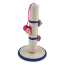 Natural Sisal Scratching Post, Cats Garden Scratcher Tree Tower Playing Toy