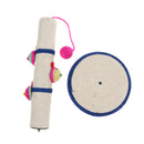 Natural Sisal Scratching Post, Cats Garden Scratcher Tree Tower Playing Toy