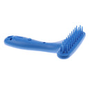 Pet Cat Dog Kitten Puppy Plastic Flea Comb Hair And Fur Grooming Brush Blue
