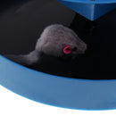 Cat Interactive Training Exercise Cat and Mouse Game Toys Turntable Disk