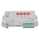 DC7.5-24V Programmable LED Controller Timer Dimmer with SD Card 128MB-2GB
