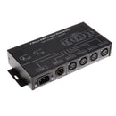 DMX Sgnal Distributor 4 Signal Output Lamp Controller DMX124 EU Plug