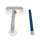 Portable Suction Cup Bird Window Shower Perch Toy for Bird Parrot Macaw Cockatoo African Greys Budgies Parakeet Bath Perch Toy