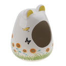 Adorable Cartoon Baby Bottle Shape Hamster House Chinchilla Mini Hut Small Animal Ceramic Hideout Cave