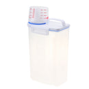 Dog Cat Pet Animal Rabbit Food Storage Container Dry Dispenser Box Bin with Graduated Cup