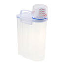 Dog Cat Pet Animal Rabbit Food Storage Container Dry Dispenser Box Bin with Graduated Cup