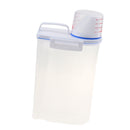 Dog Cat Pet Animal Rabbit Food Storage Container Dry Dispenser Box Bin with Graduated Cup