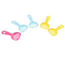 5x Plastic Litter Scoop Small Pet Hamster Squirrel Sand Waste Scooper Shovel Cleaning Tool ( Random Color )