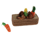 Cute Hamster Rabbit Play Toys Straw Carrot Chewing Toys Cage Decoration