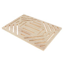 Rabbit Feet Mats for Cage Chew Toy Mat Bed Chinchilla Rabbit Wood Board