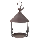 Durable Iron Bird Feeder Outdoor Decor Food Container Easy Cleaning