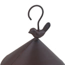 Durable Iron Bird Feeder Outdoor Decor Food Container Easy Cleaning