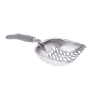 Cat Litter Scoop Shovel Sand Waste Cleaning Tool Portable with Rubber Handle